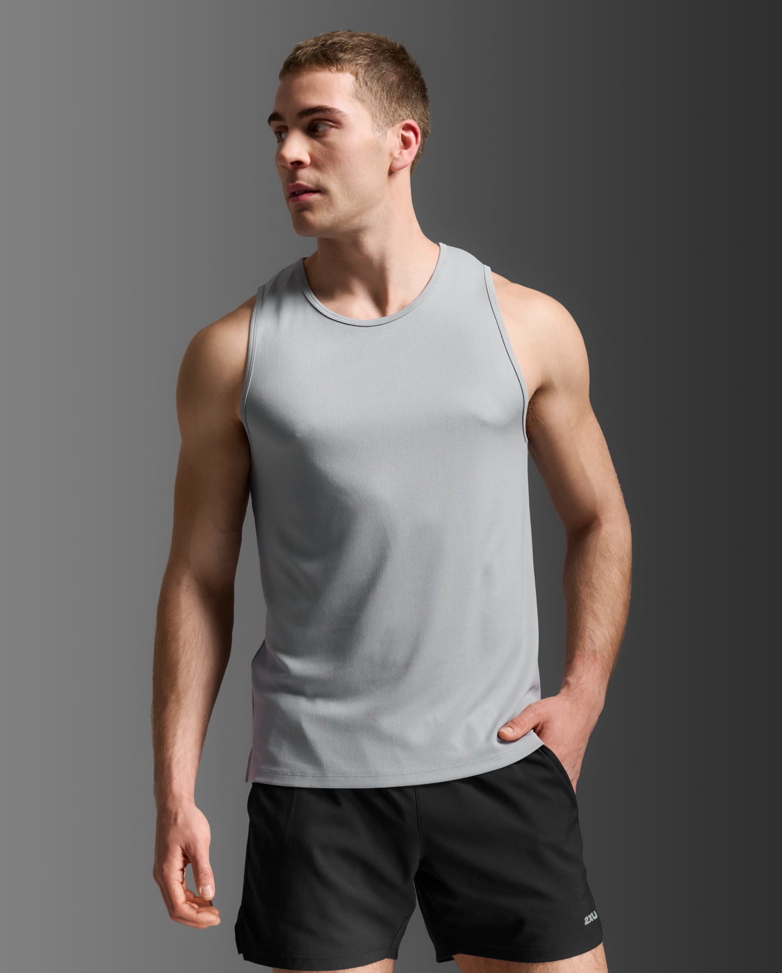 2xu-aero-tank-lauf-singlet-weathervane-herren image 3
