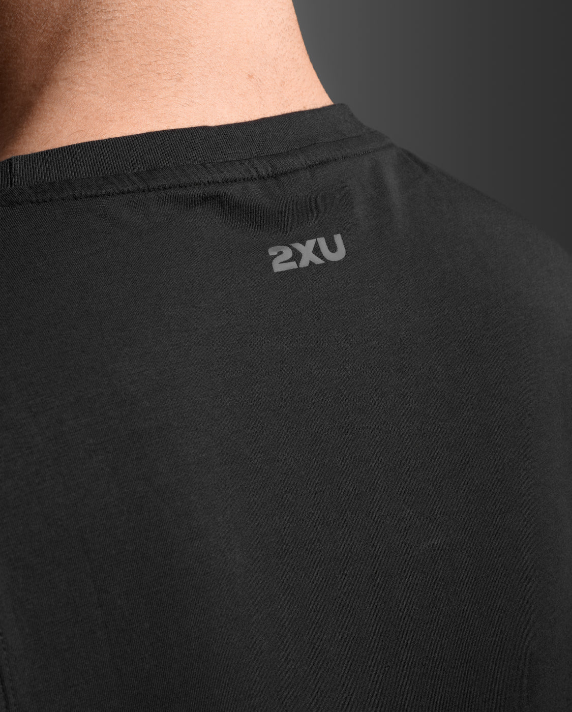 2xu-motion-cotton-flex-tank-top-herren-schwarz-baumwolle image 7
