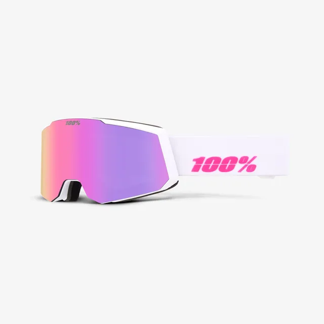 100-snowcraft-s-skibrille-essential-white-pink image 1