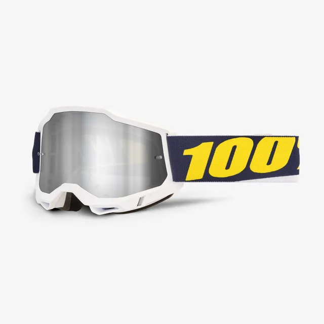 100-accuri-2-goggle-torc-motocross-brille-mirror-silver-klar image 1