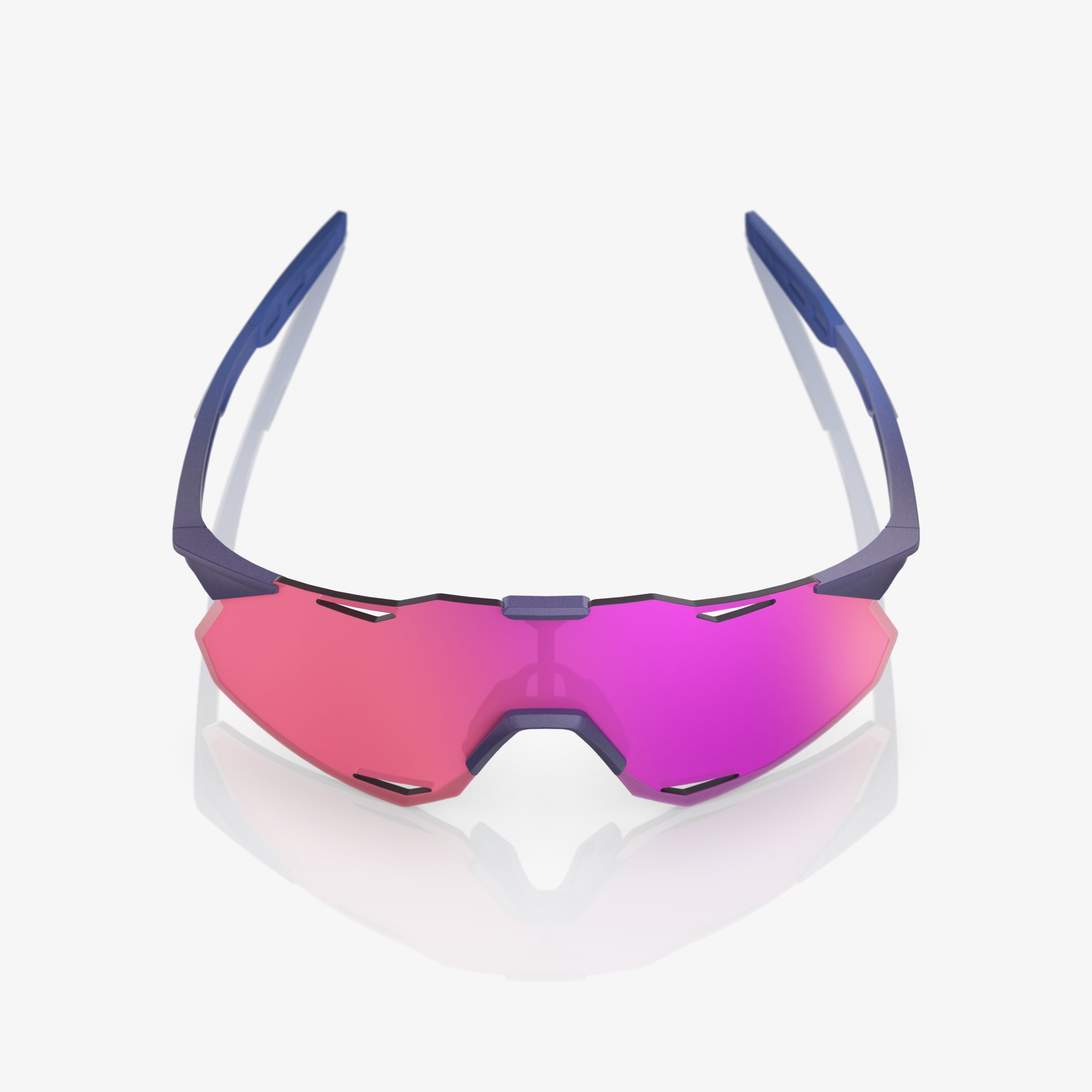 100-hypercraft-xs-sportbrille-satin-storm-metallic-purple-mirror image 4