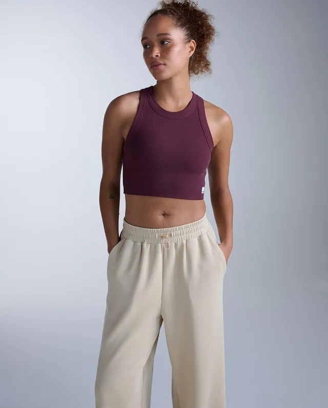 2xu-fluid-tencel-crop-tank-damen-amaretto image 1