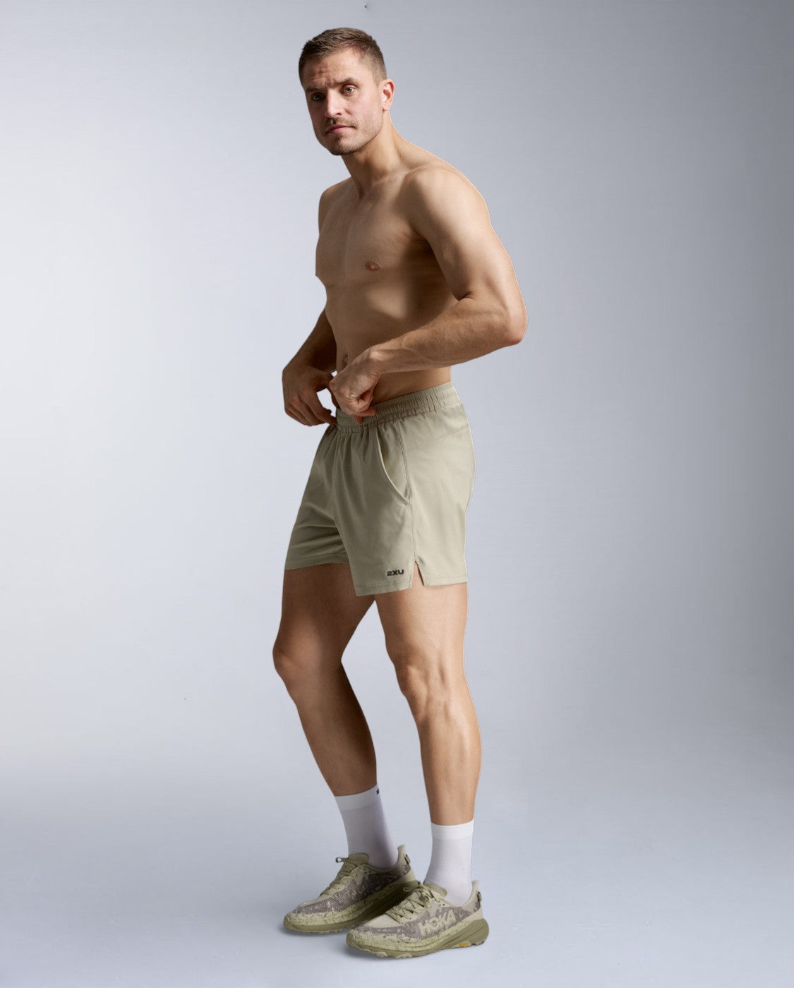2xu-aero-5-inch-shorts-laufshorts-herren-pebble image 6