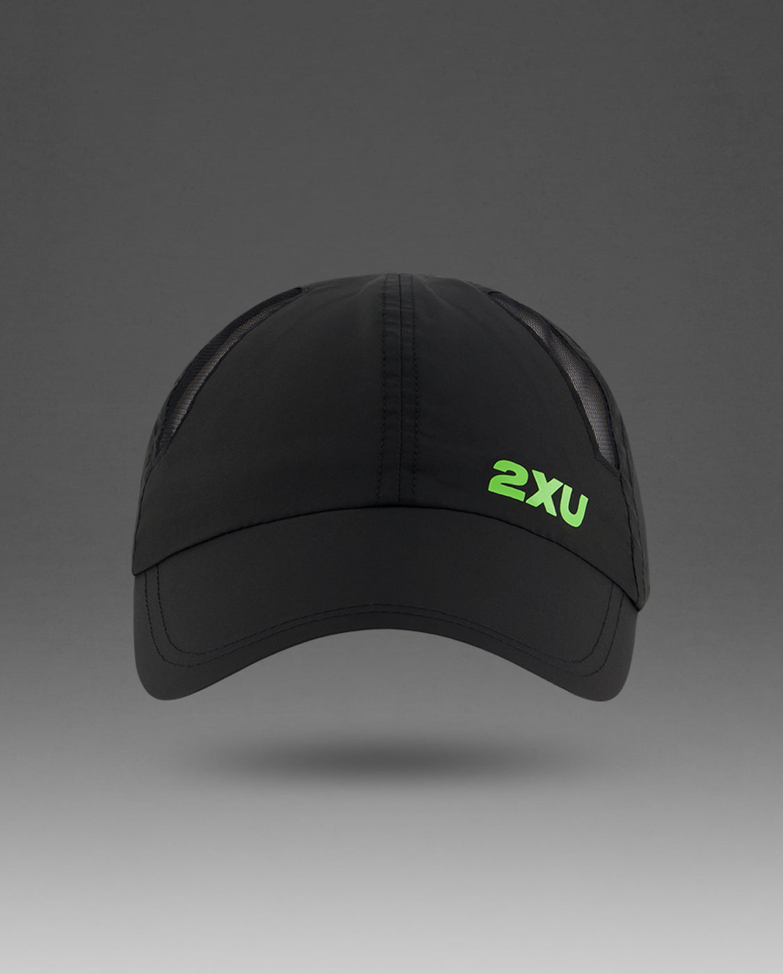 2xu-aero-run-cap-schwarz-neon-unisex image 2