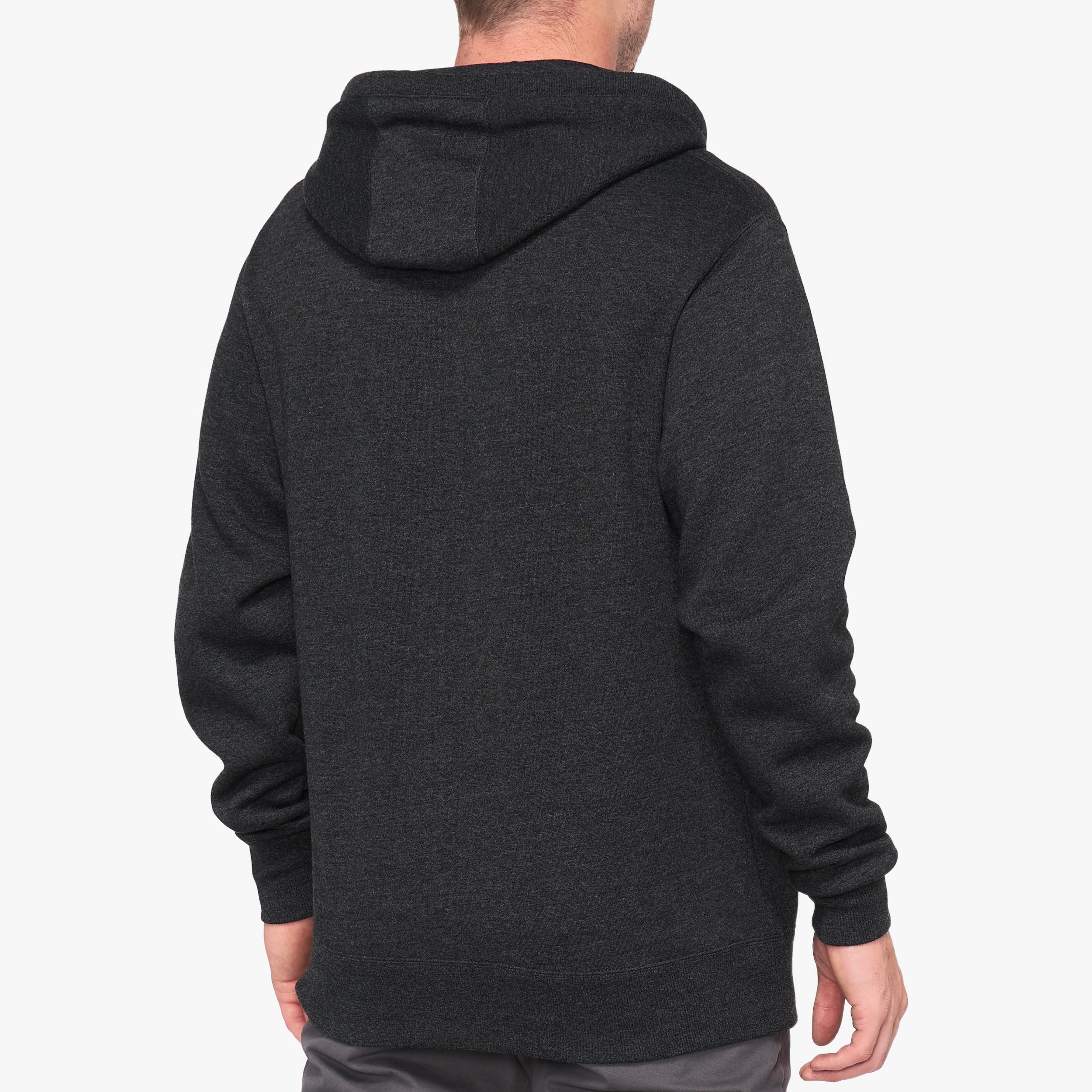 100-syndicate-zip-hoodie-fleece-schwarz-baumwolle image 2
