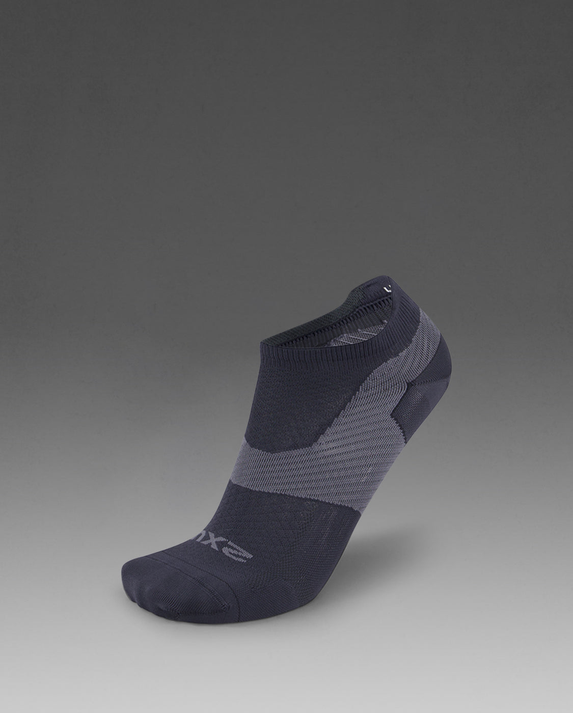 2xu-vectr-ultralight-no-show-socken-titan image 1