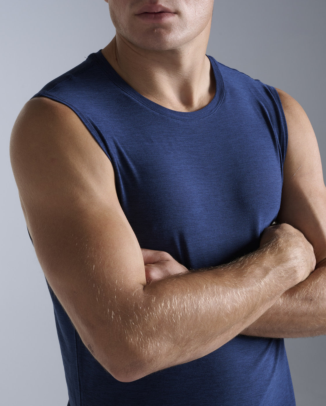 2xu-signature-tank-tanktop-herren-midnight-stretch image 6
