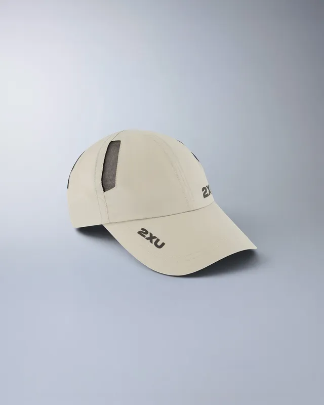 2xu-aero-run-cap-unisex-beige-leicht image 1