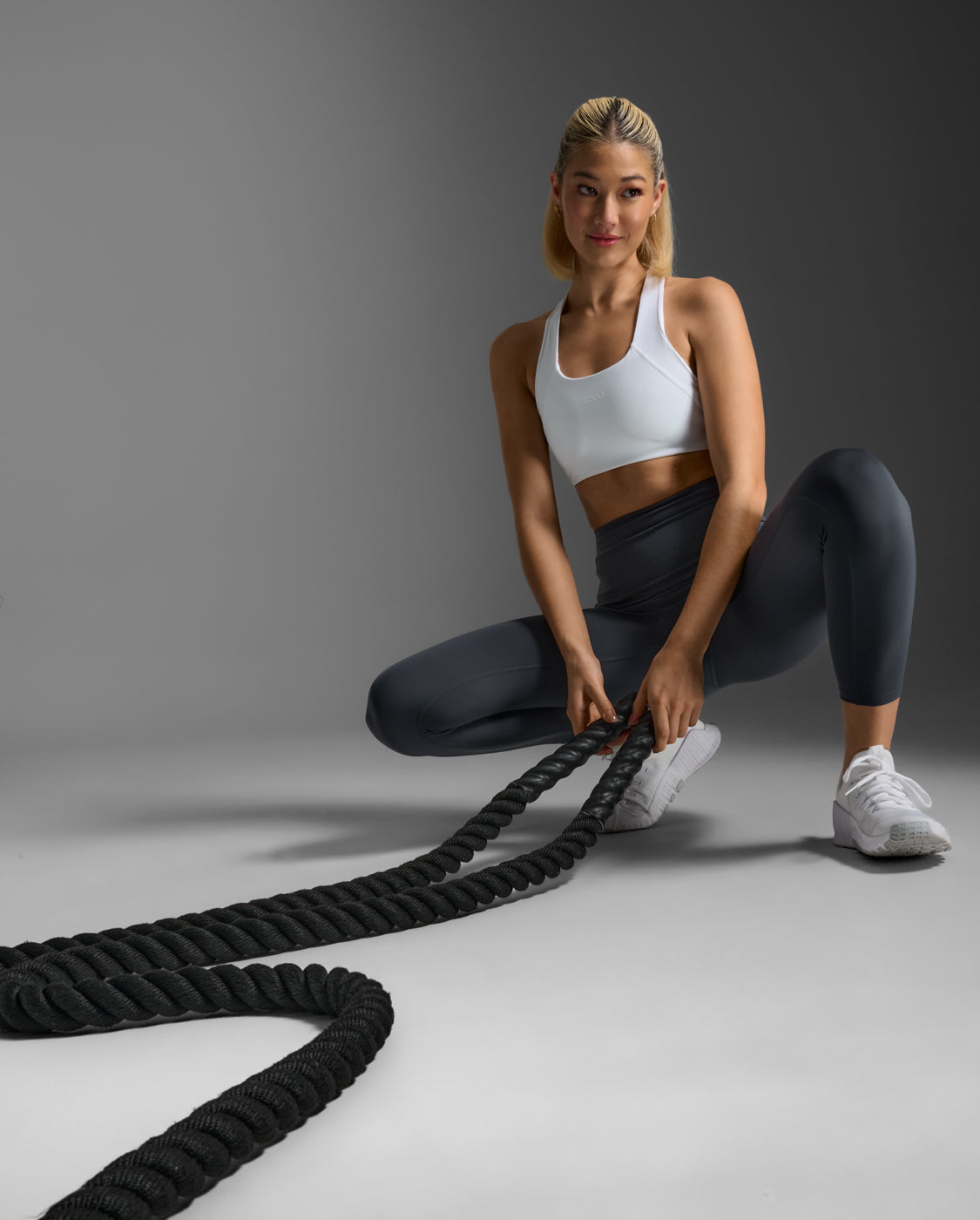 2xu-form-stash-7-8-tights-damen-india-ink-mit-taschen image 5