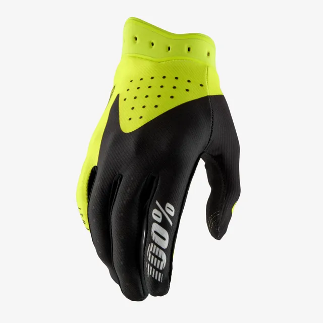 100-itrack-handschuhe-schwarz-fluo-yellow image 1