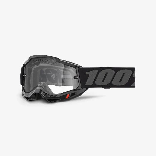 100-accuri-2-enduro-mtb-goggle-black-grey-clear image 1