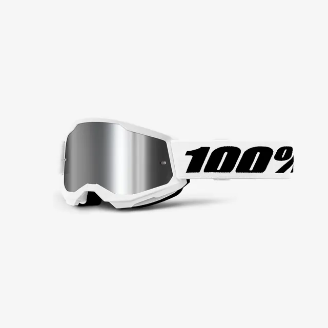 100-strata-2-motocross-brille-wei-clear-weites-sichtfeld image 1