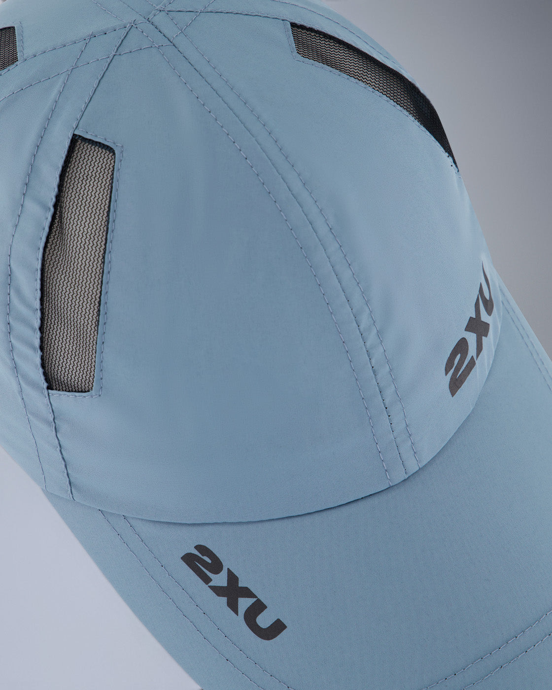2xu-aero-run-cap-blue-shade-mesh-atmungsaktiv image 4
