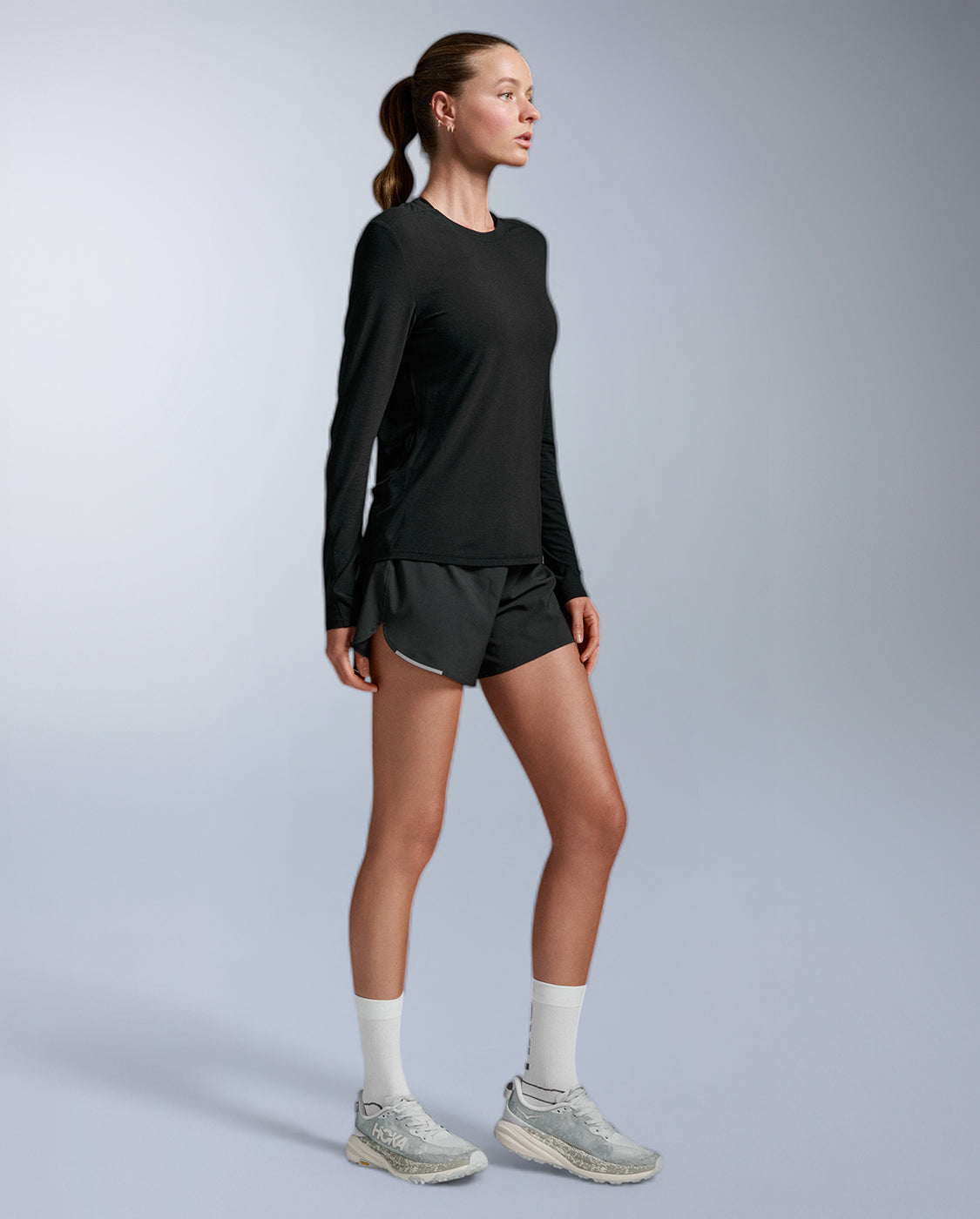 2xu-ignition-woll-longsleeve-damen-laufshirt-schwarz-warm image 4