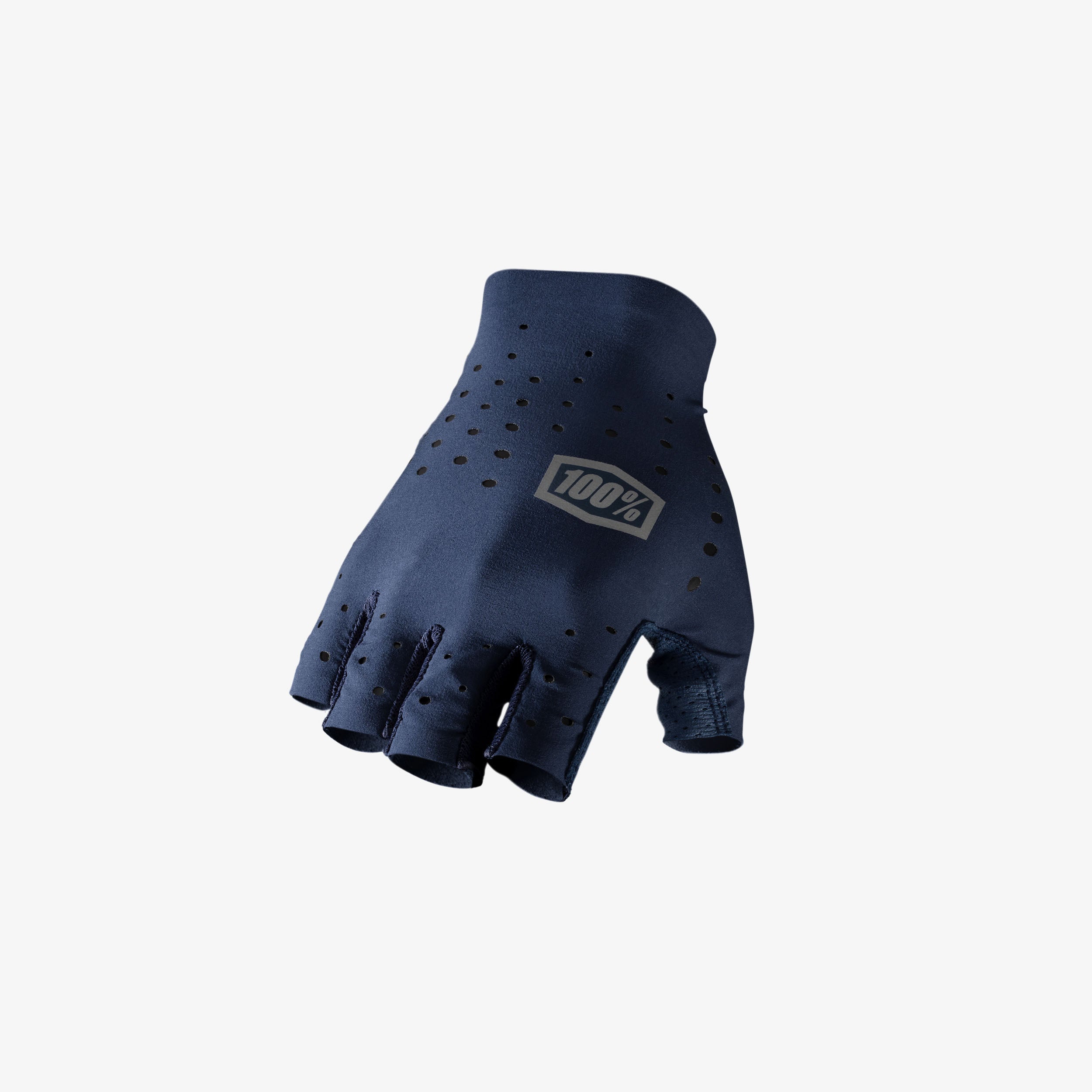 100-sling-kurzfinger-fahrradhandschuhe-navy-atmungsaktiv image 1