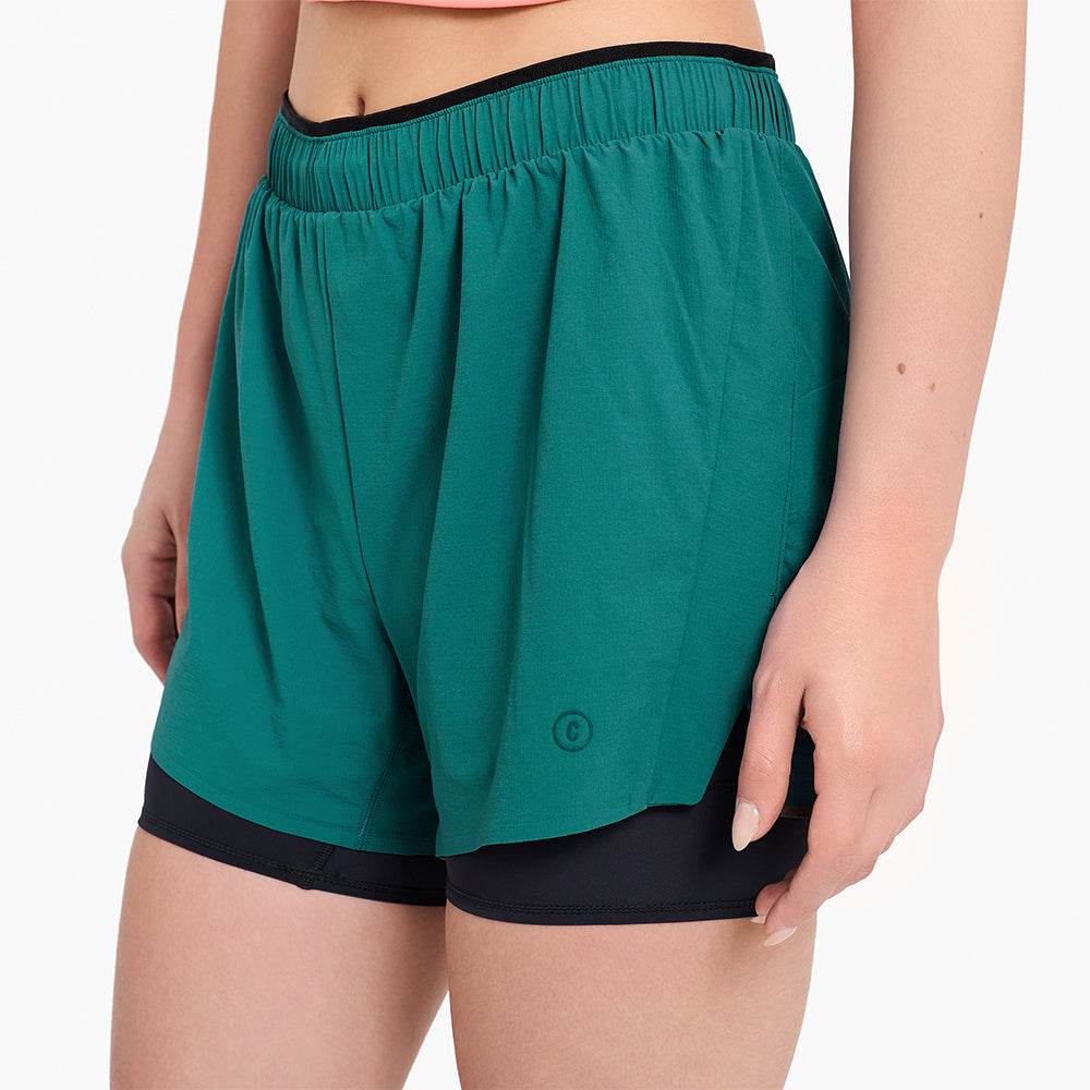 ciele-w-dlyshort-4-laufshorts-harbor-damen-m image 2