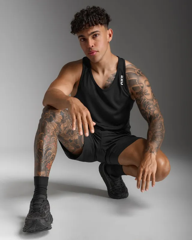 2xu-motion-aspire-singlet-herren-schwarz image 1