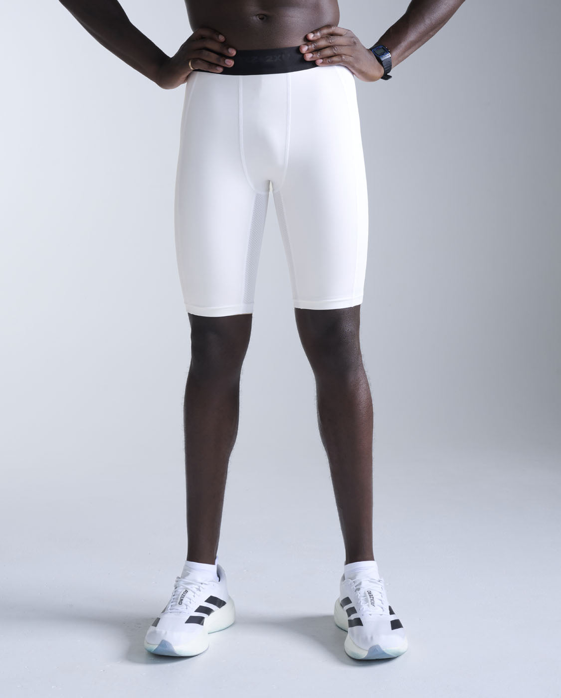 2xu-core-base-layer-compression-shorts-white-herren image 1