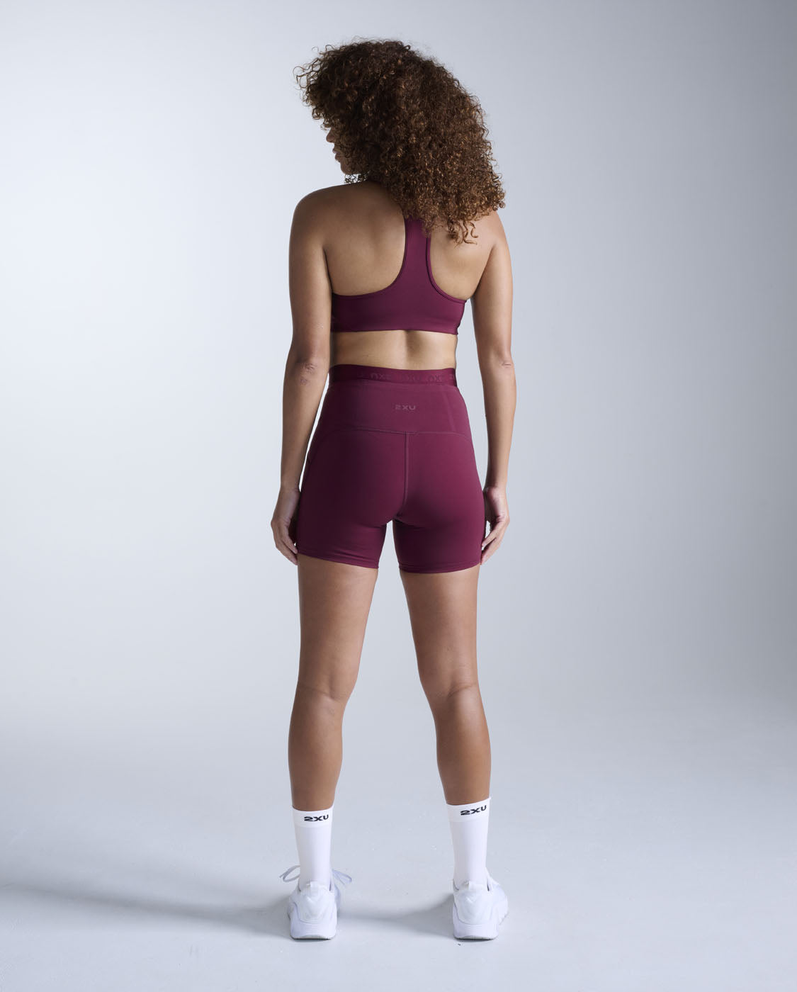 2xu-form-stash-hi-rise-4-inch-kompressionsshorts-armaretto image 7
