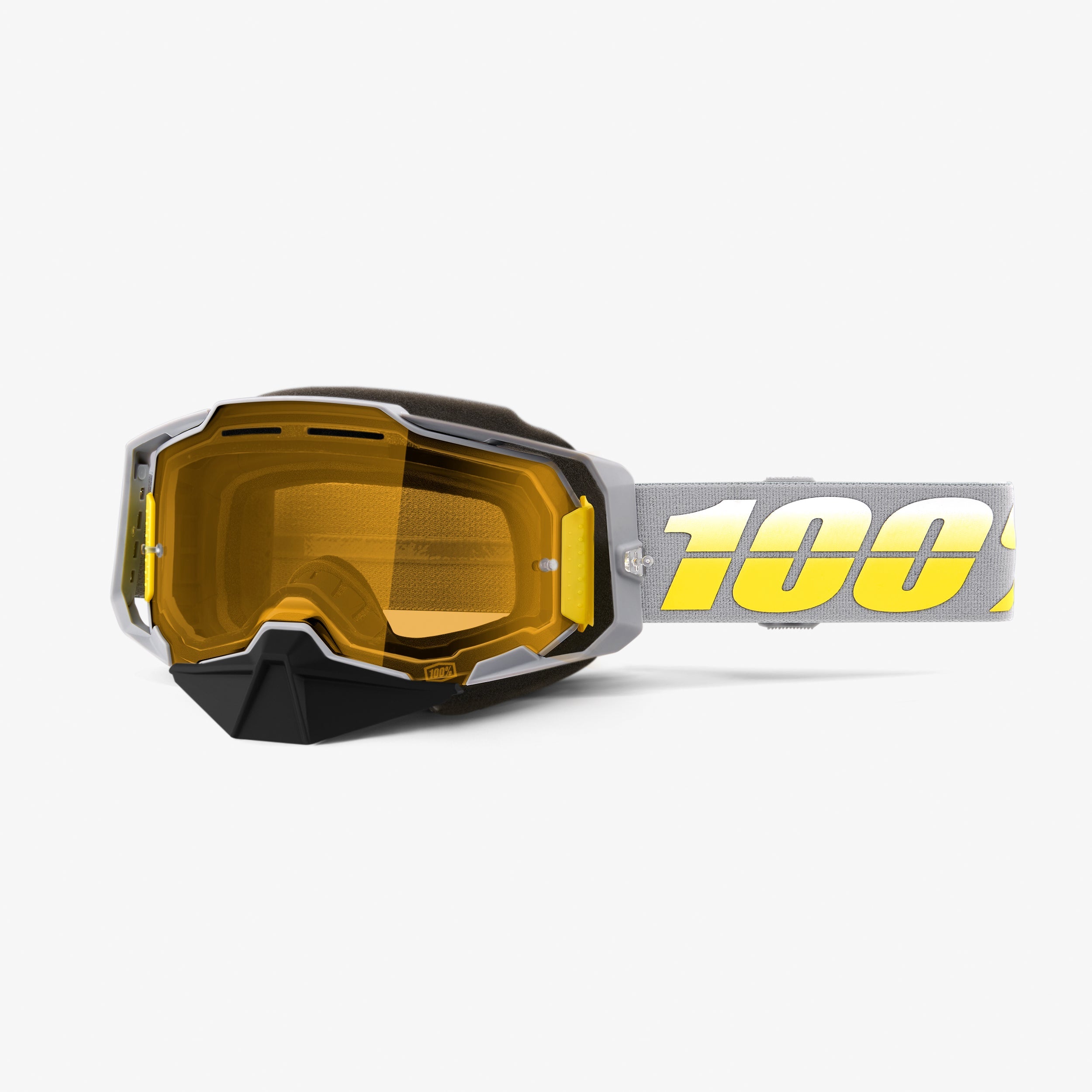 100-armega-snowmobile-schneebrille-gelb-mirror-blue image 2