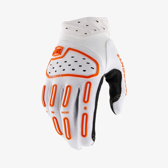100-airmatic-2-handschuhe-white-orange-mtb image 1