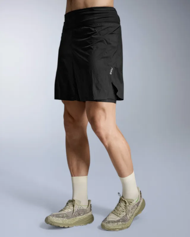 2xu-aero-trail-2-in-1-5-inch-shorts-herren-schwarz image 1