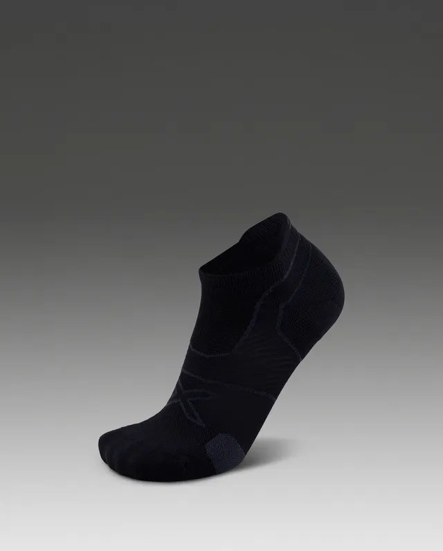 2xu-vectr-cushion-no-show-laufsocken-schwarz-titan image 1