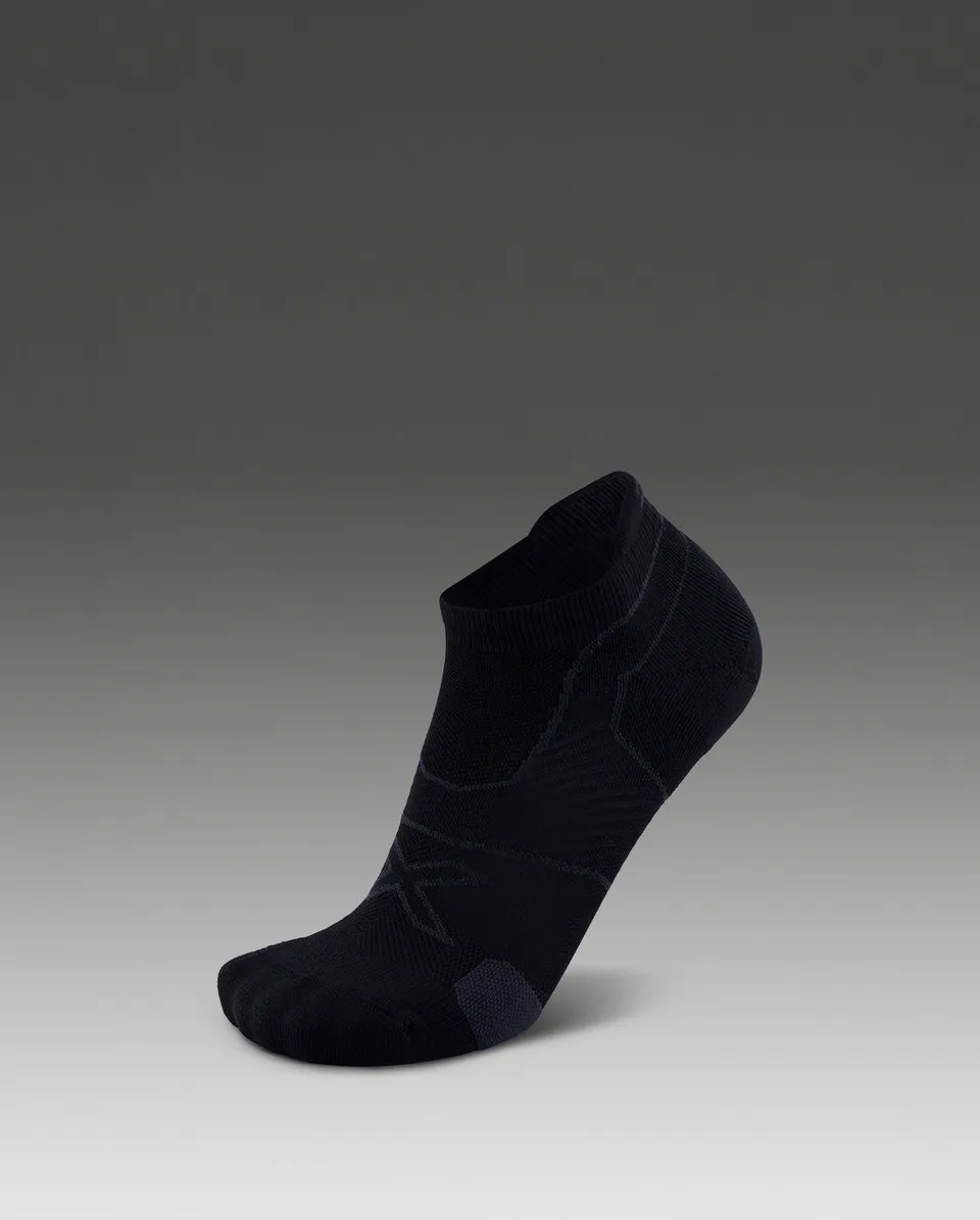 2xu-vectr-cushion-no-show-laufsocken-schwarz-titan image 1