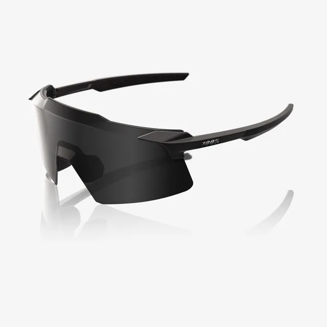 100percent-aerocraft-sportbrille-matte-black-black-mirror image 1