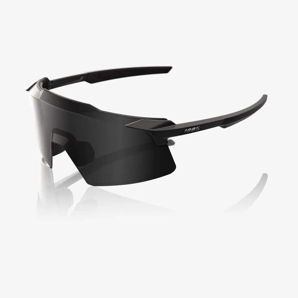 100percent-aerocraft-sportbrille-matte-black-black-mirror image 1