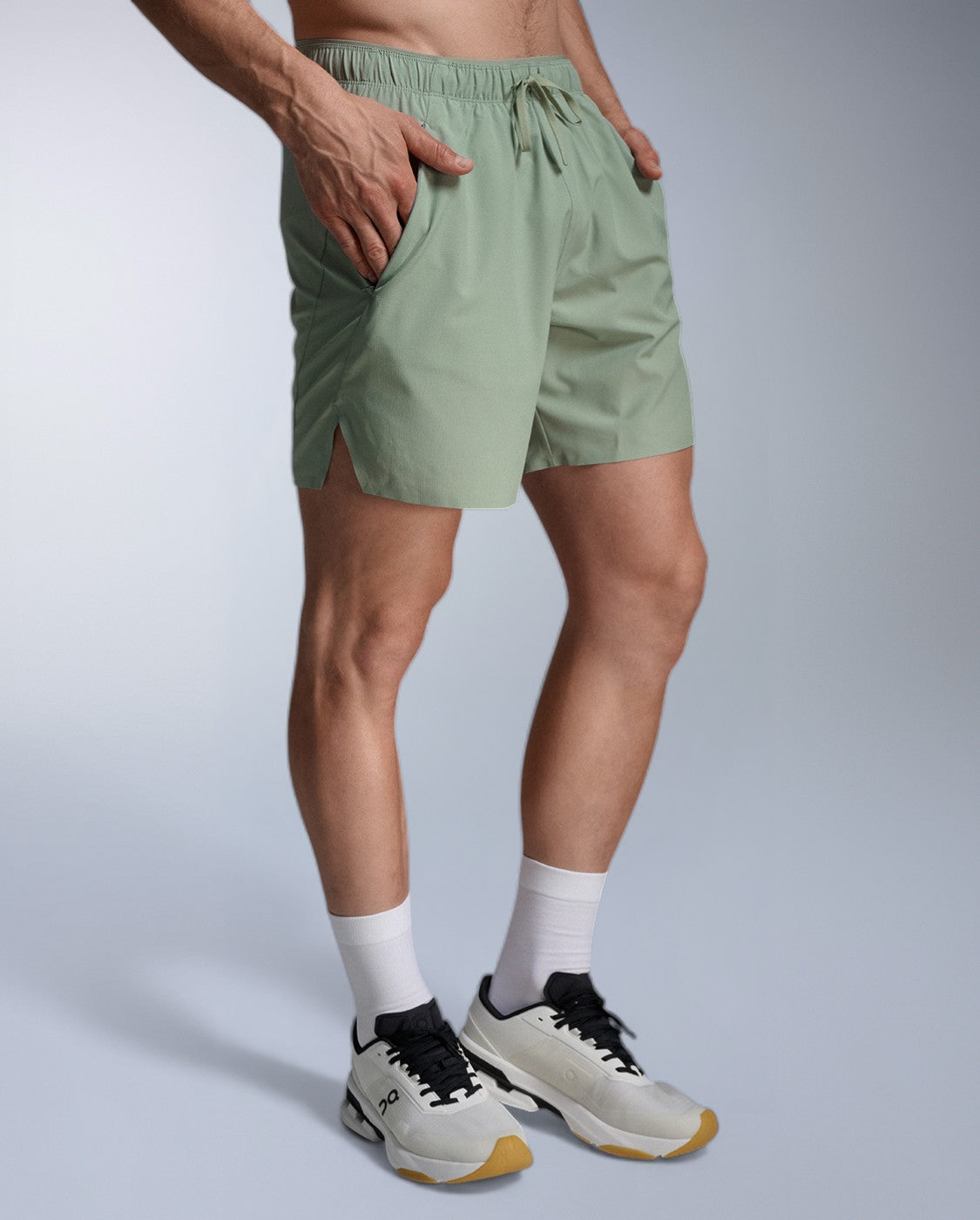 2xu-motion-7-inch-unlined-shorts-trainingsshorts-herren-eucalyptus image 4