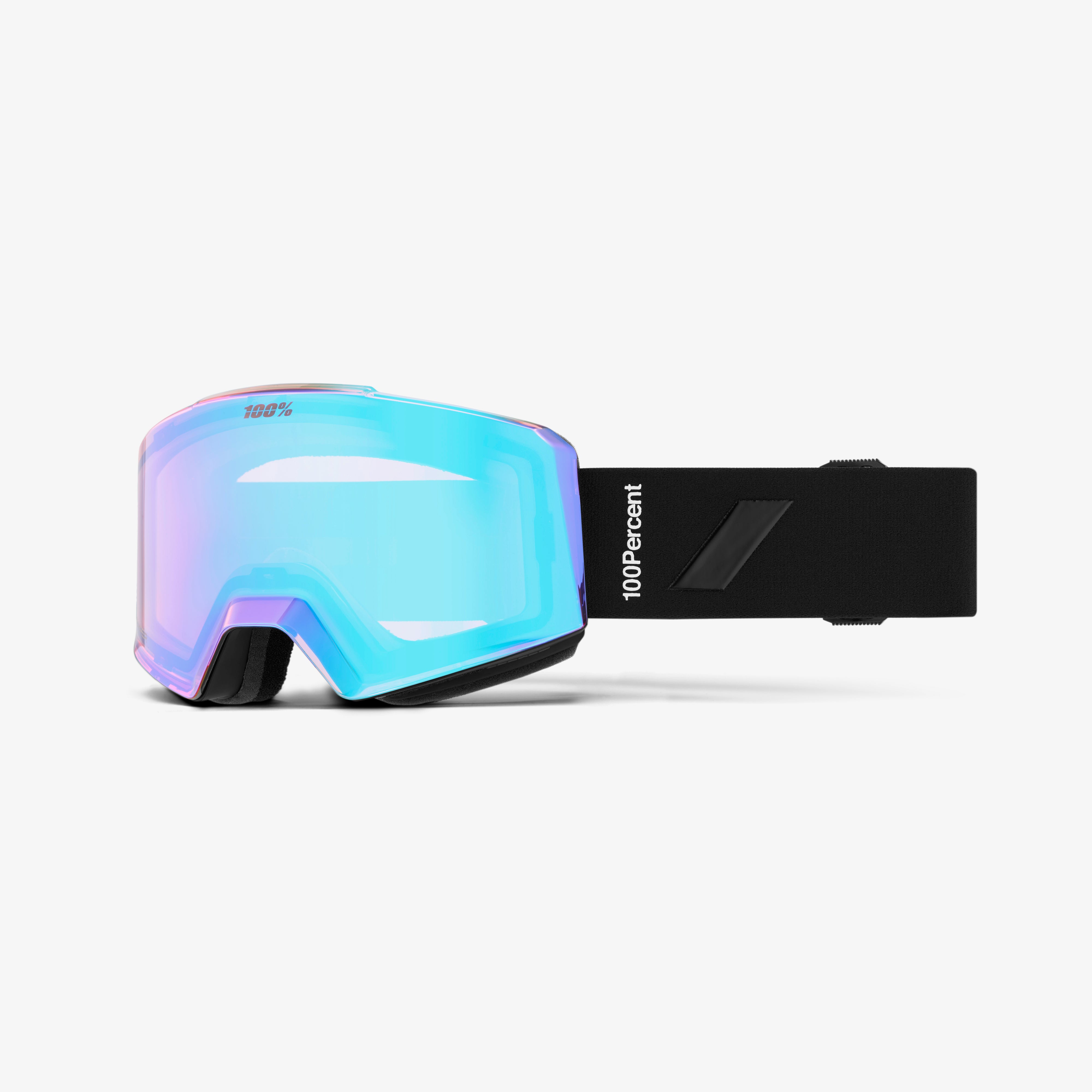 100-norg-hiper-skibrille-black-red image 2