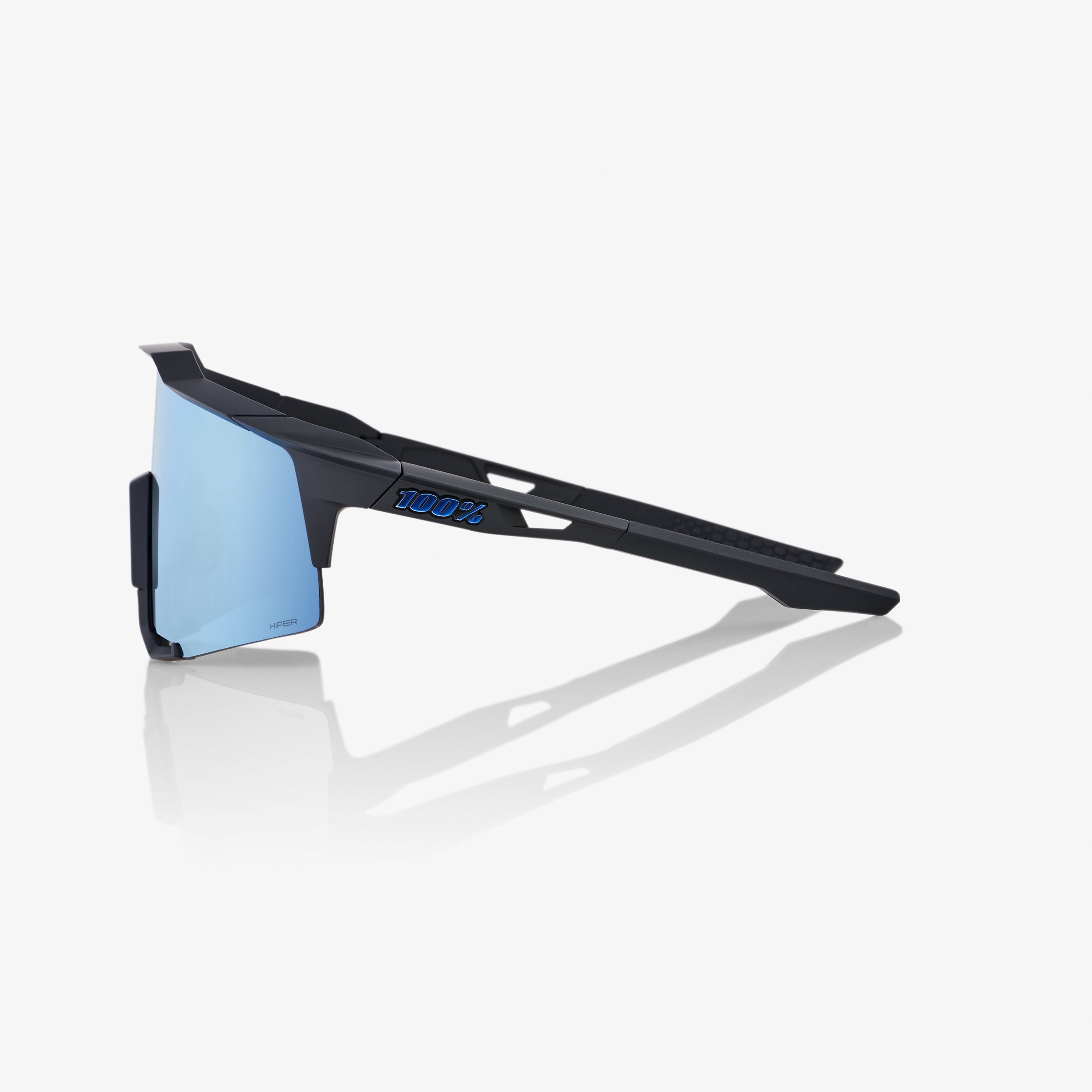 100-speedcraft-sportbrille-matte-black-hiper-blue-mirror image 3