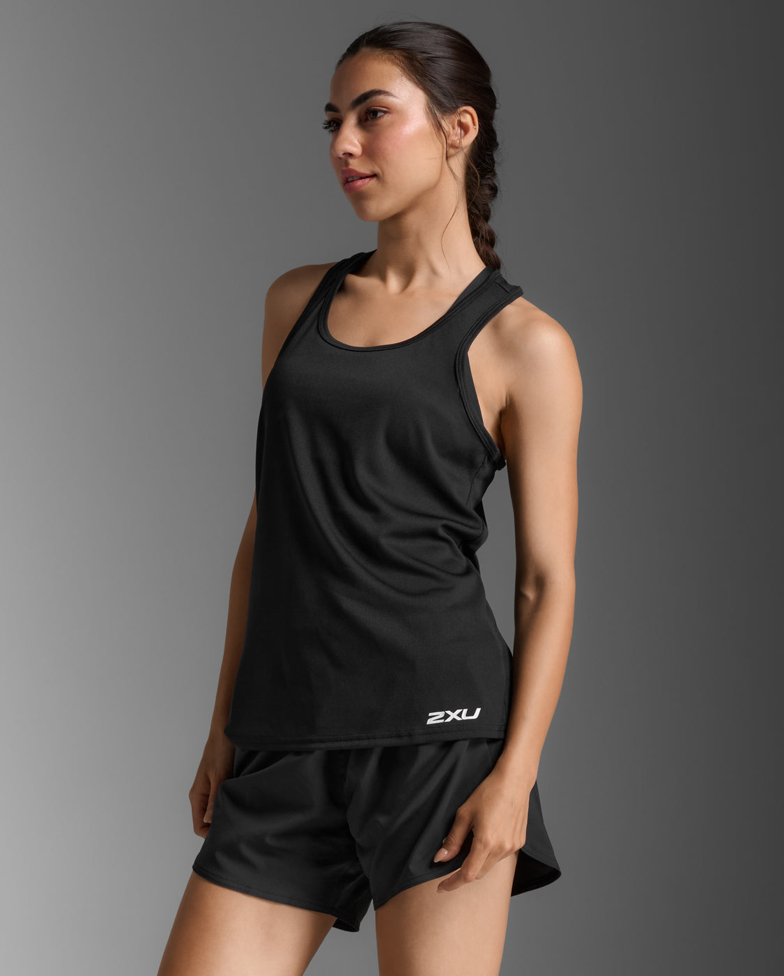 2xu-motion-aspire-singlet-damen-top-schwarz image 5