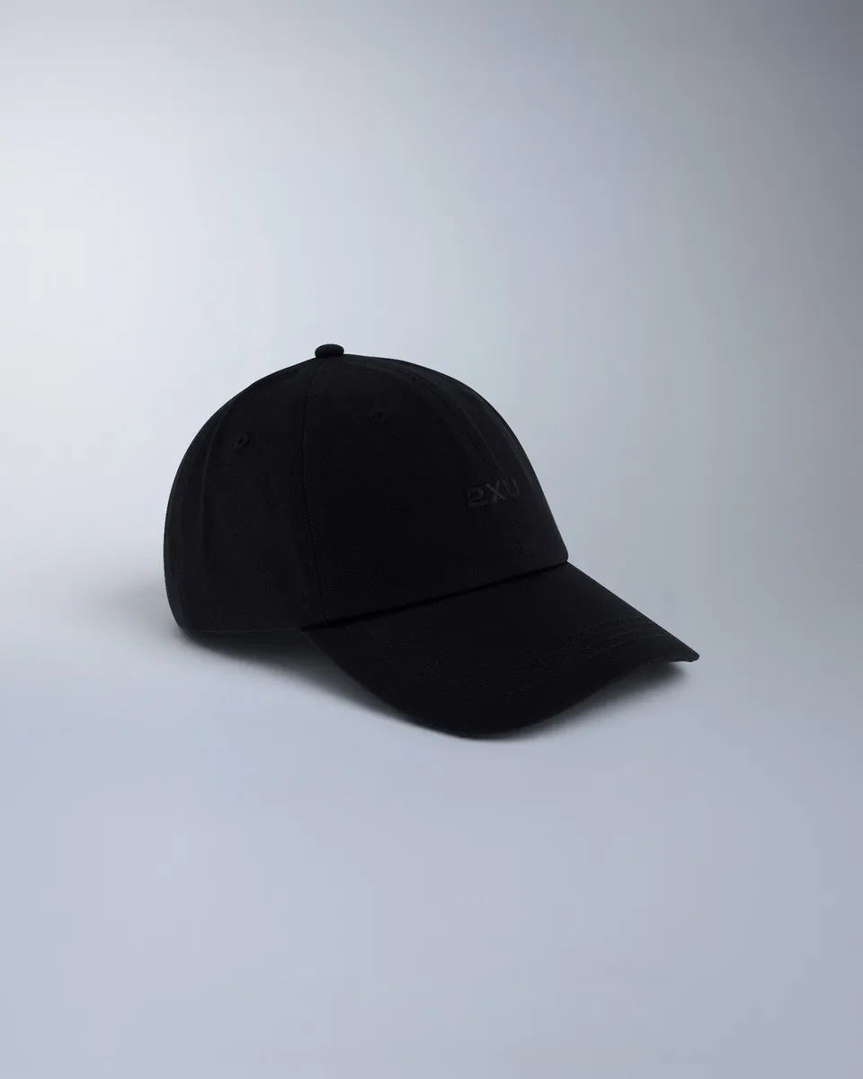 2xu-signature-cap-kappe-black-black-baumwolle image 1
