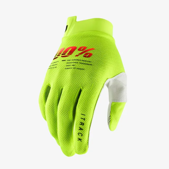 100-itrack-youth-handschuhe-neongelb-touchscreen-gr-s-xl image 1