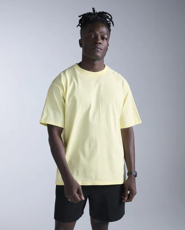 2xu-ez-oversized-organic-cotton-tee-t-shirt-lemon-ice-bio-baumwolle image 1