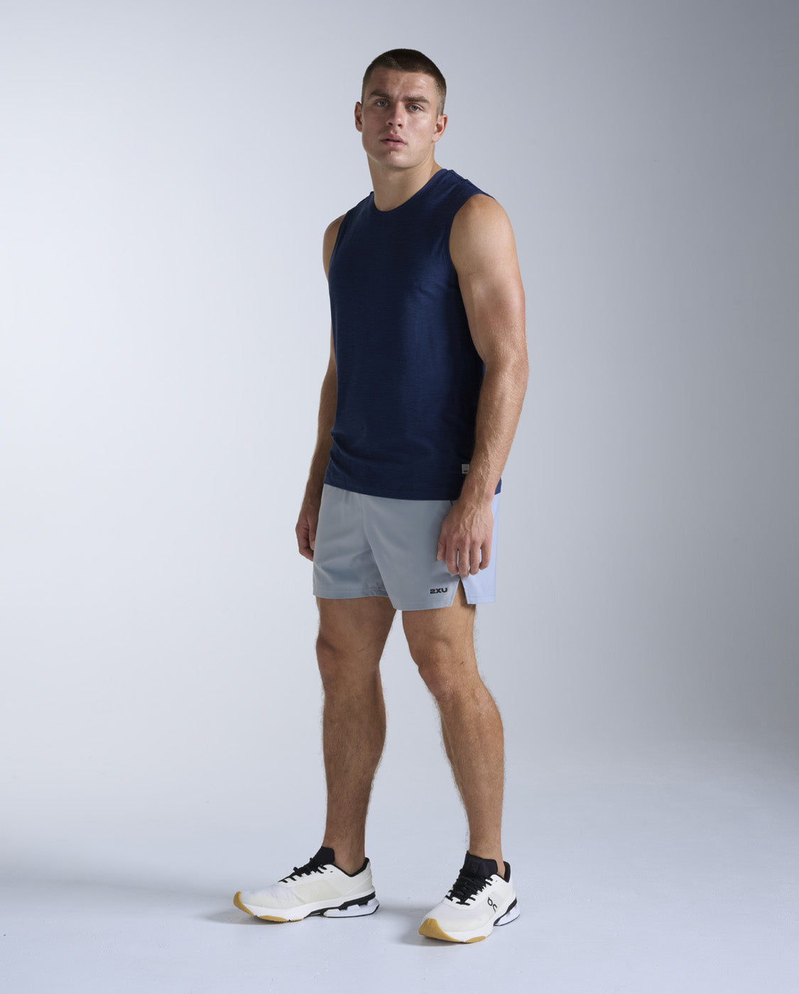2xu-signature-tank-tanktop-herren-midnight-stretch image 4