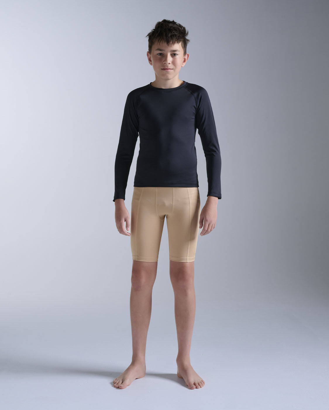 2xu-core-youth-compression-longsleeve-schwarz-kinder-kompressionsshirt image 1