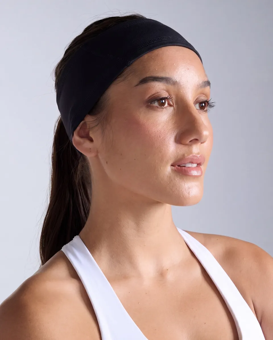 2xu-ignition-haptic-headband-stirnband-black-silver image 1