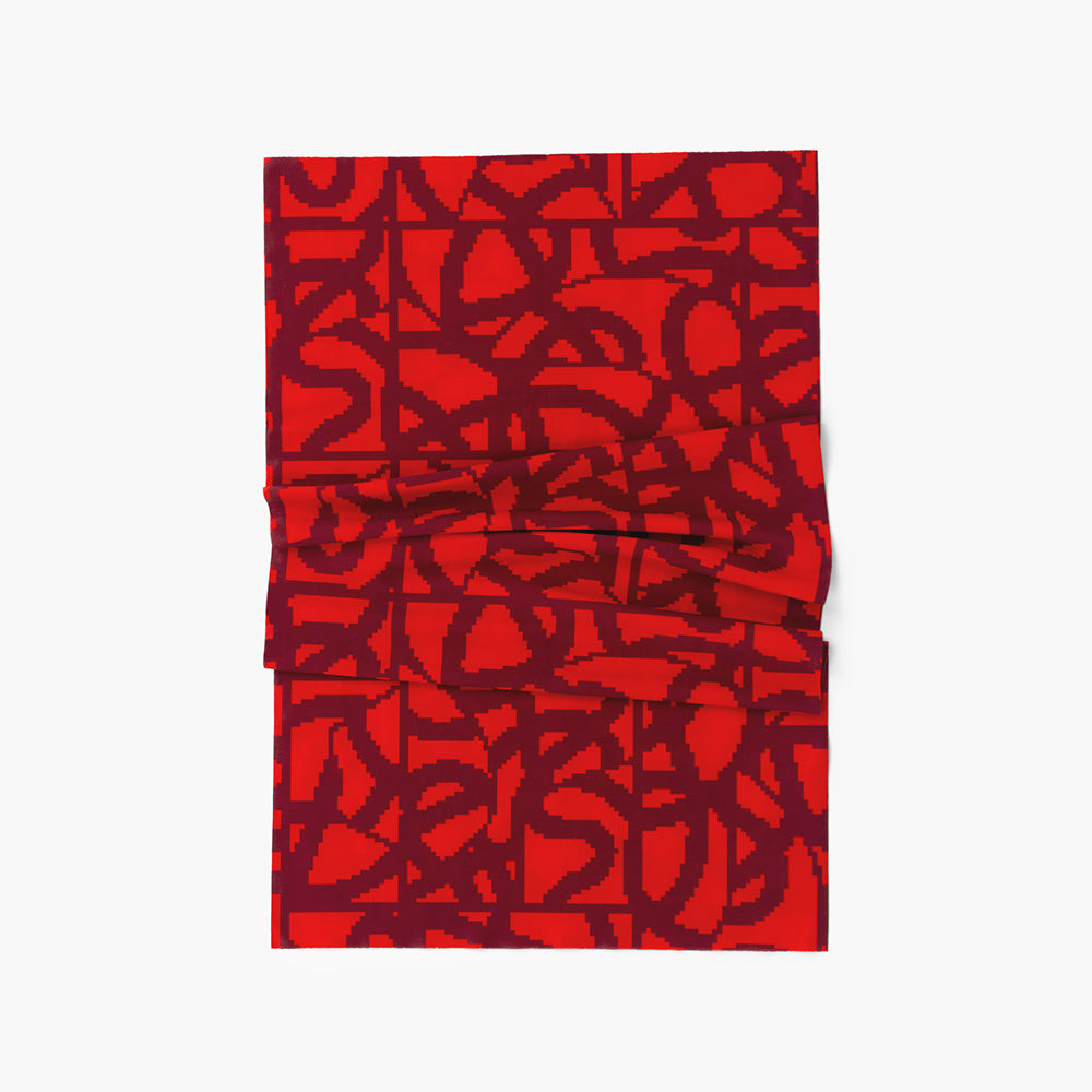 ciele-bfcollar-halstuch-loopy-tile-poinciana-unisex image 1