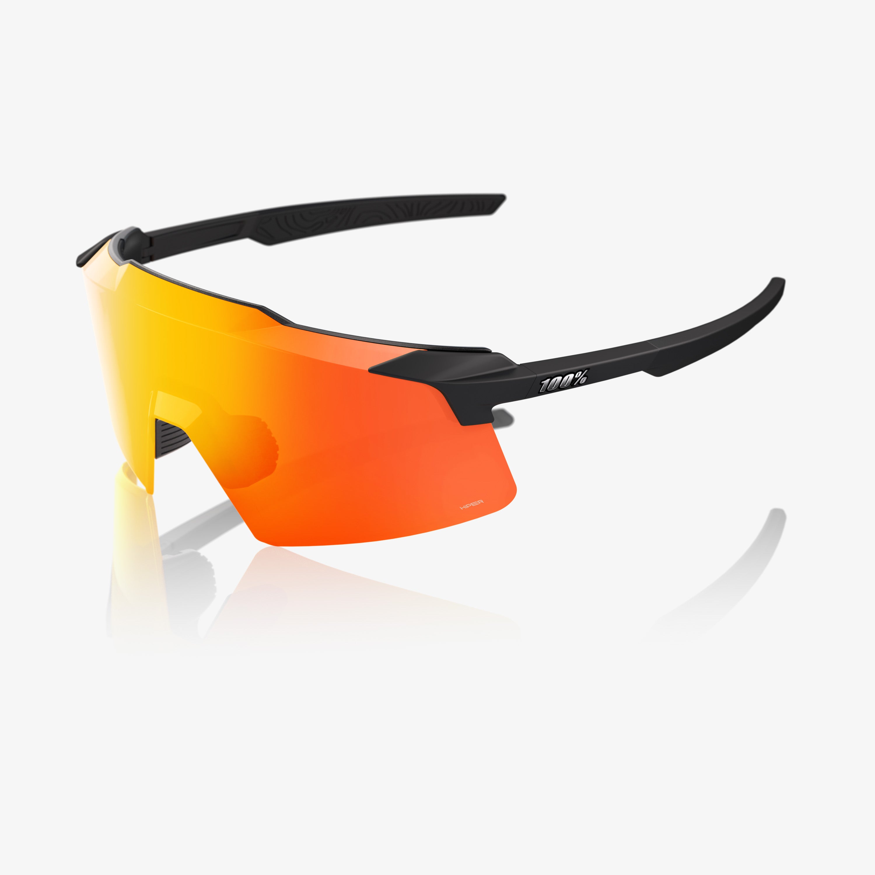 100-aerocraft-soft-tact-black-sonnenbrille-hiper-red-mirror image 1