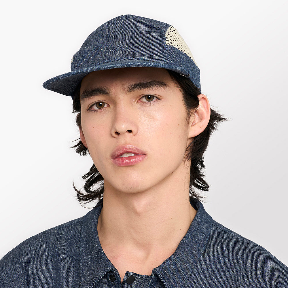 ciele-gocap-long-brim-denim-laufcap-indigo-m-l image 3