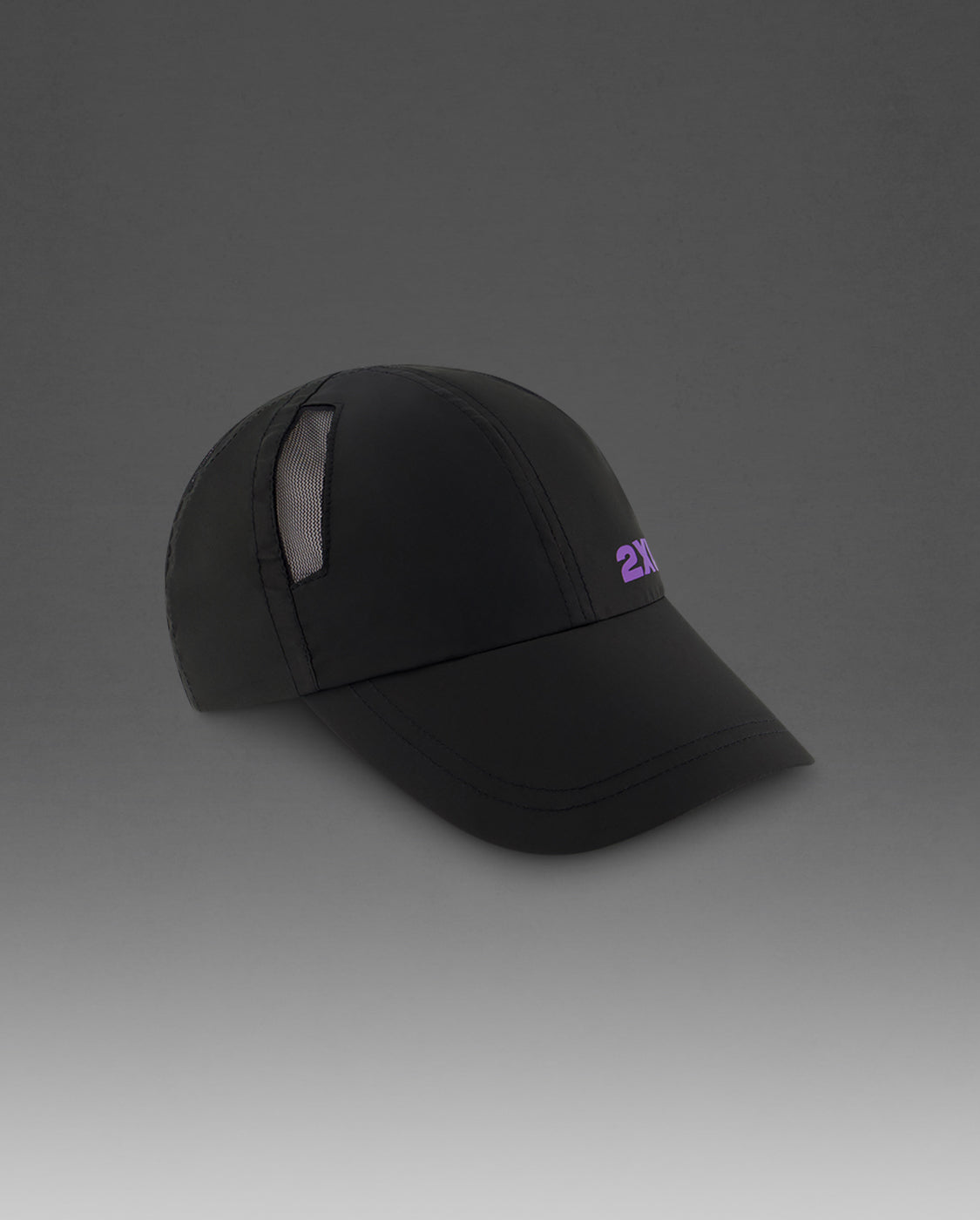 2xu-aero-run-cap-schwarz-leichte-laufkappe-unisex image 1