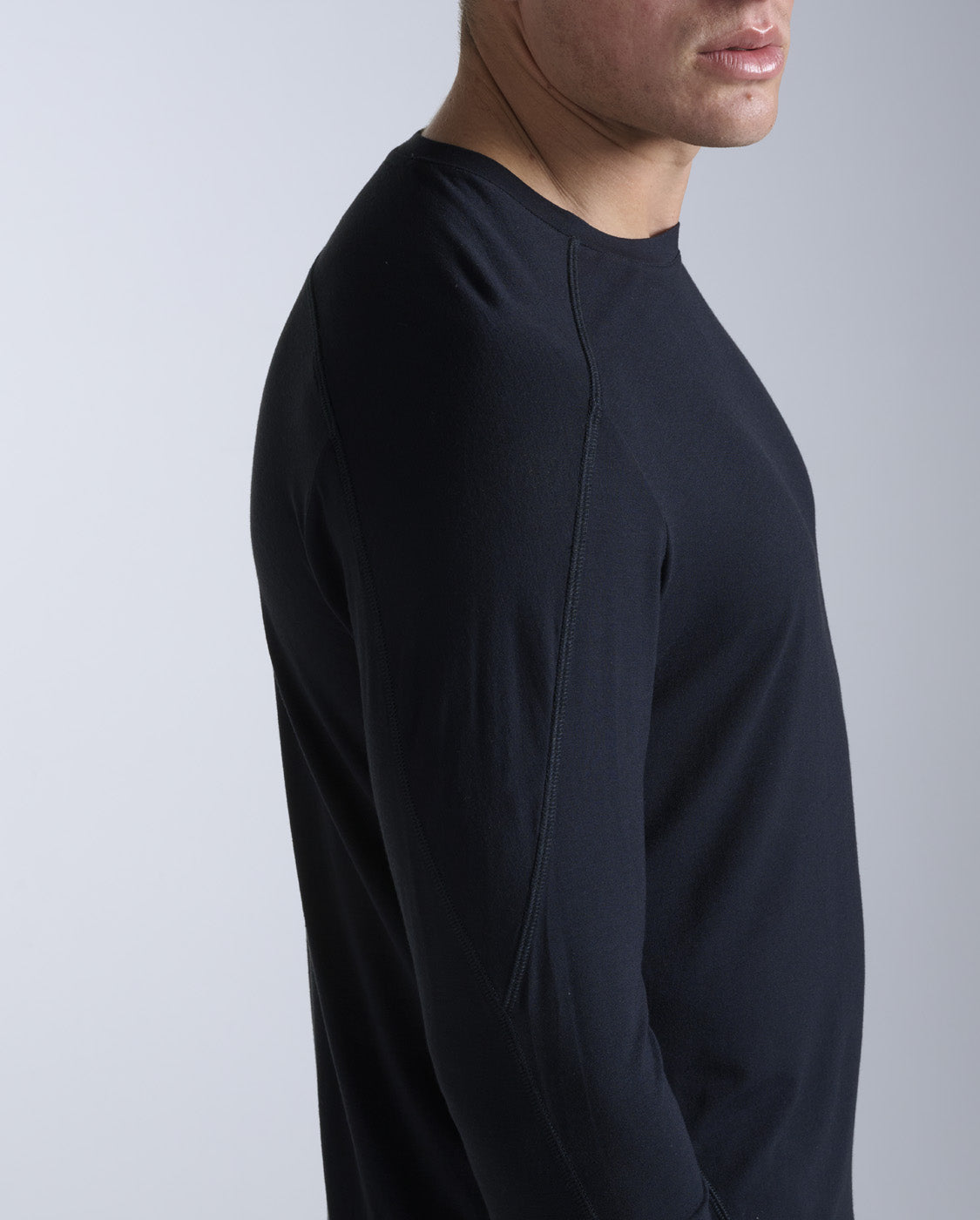 2xu-ignition-wool-long-sleeve-herren-black-black image 7