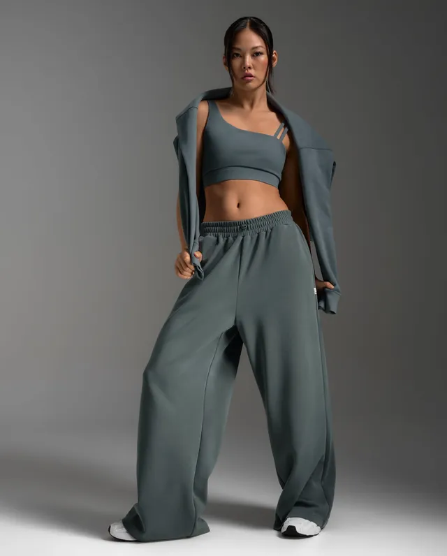 2xu-wonderluxe-wide-leg-pants-damen-sporthose-dark-sage image 1