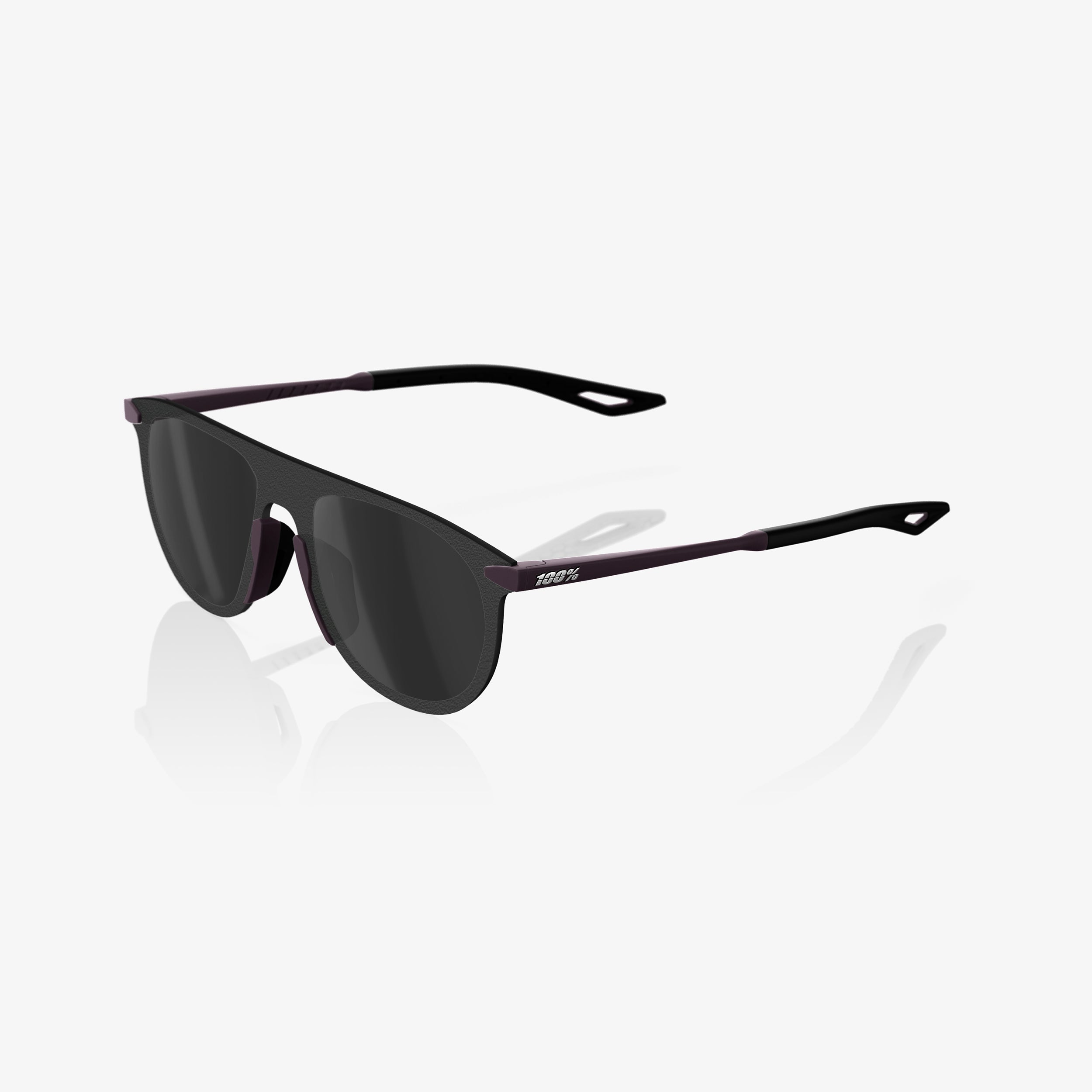 100-legere-coil-sonnenbrille-deep-purple-black-mirror image 1