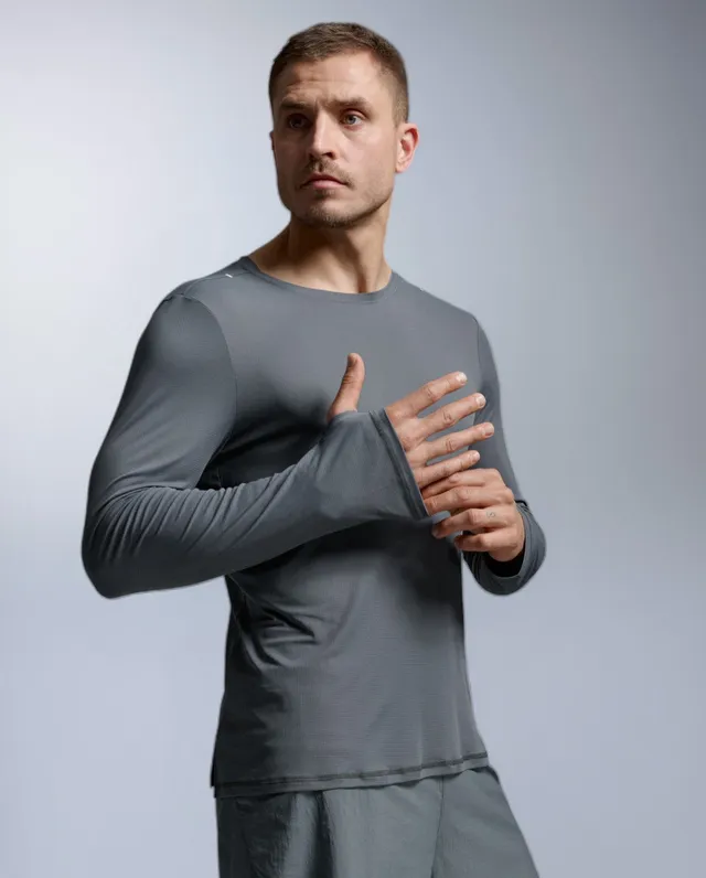 2xu-aero-trail-long-sleeve-turbulence-herren-uv image 1