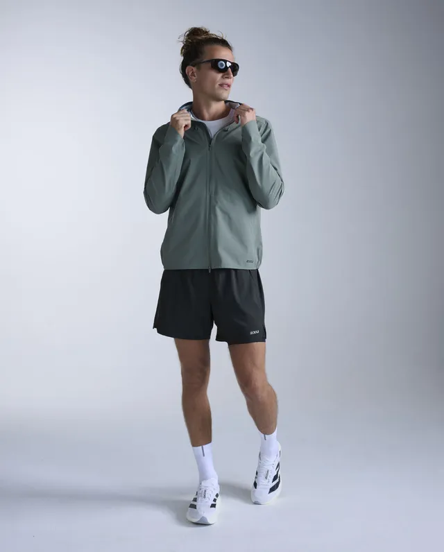 2xu-ignition-shield-regenjacke-herren-olive-wasserdicht image 1