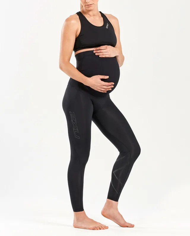 2xu-form-prenatal-active-tights-damen-black-nero-kompression image 1